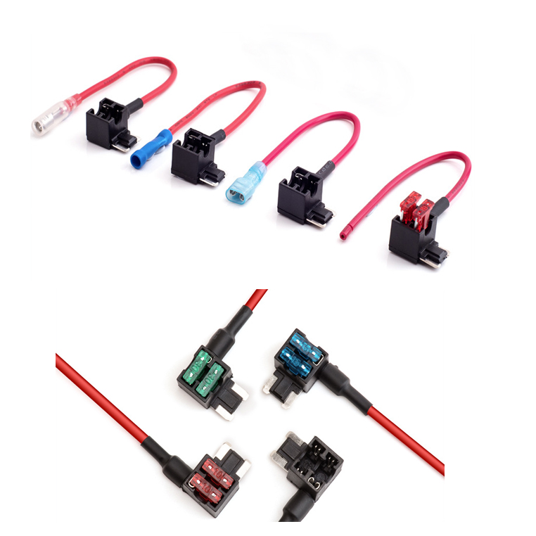 迷你平腳保險絲取電器，低背插片取電器 FKY-Q03